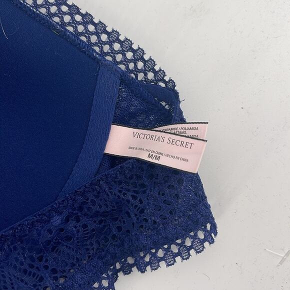 Victoria’s Secret lace lined racerback bralette bundle (2)  sz M - Picture 5 of 7